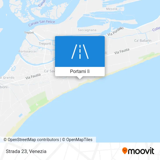 Mappa Strada 23