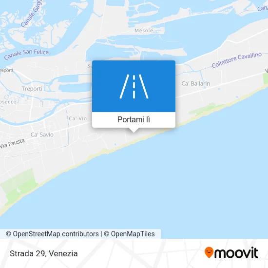 Mappa Strada 29