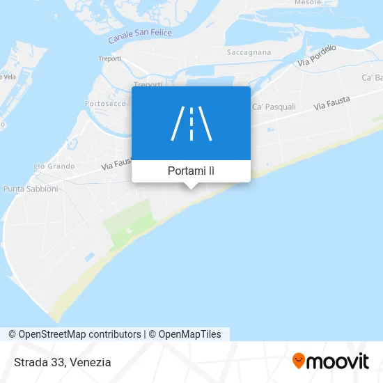 Mappa Strada 33