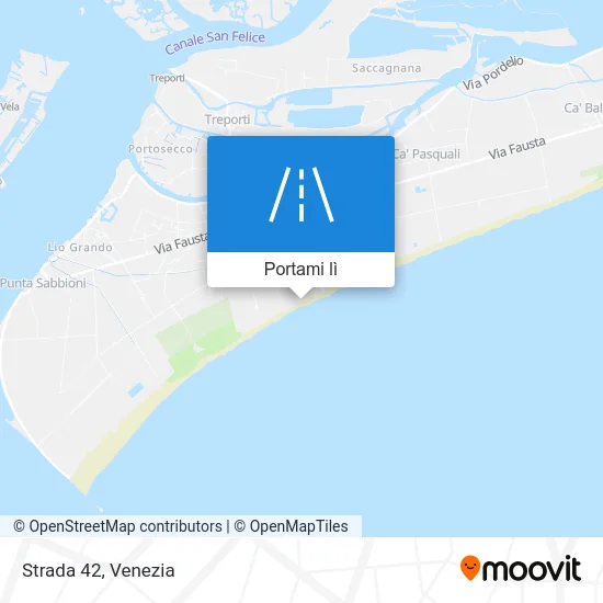 Mappa Strada 42