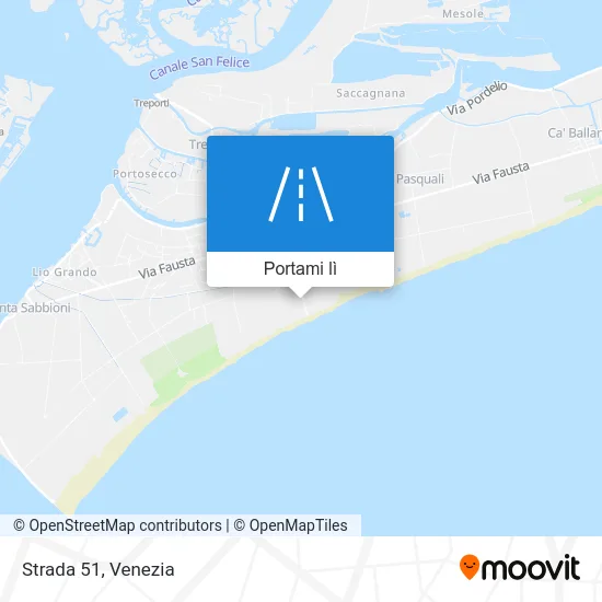 Mappa Strada 51