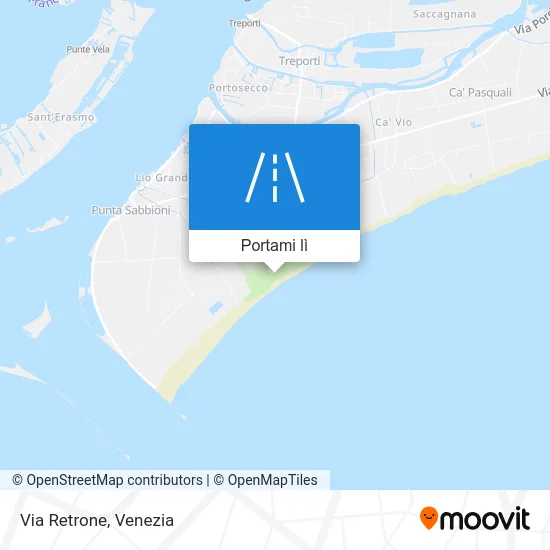 Mappa Via Retrone