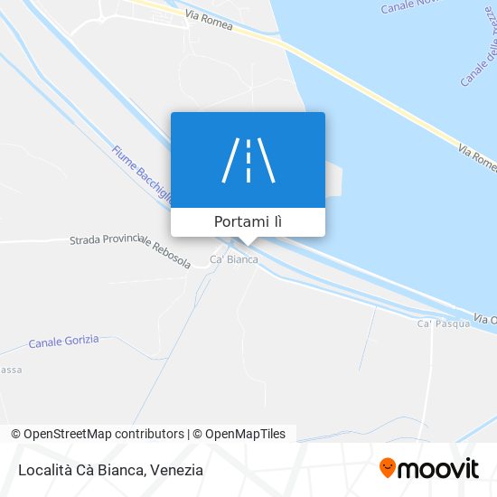 Mappa Località Cà Bianca