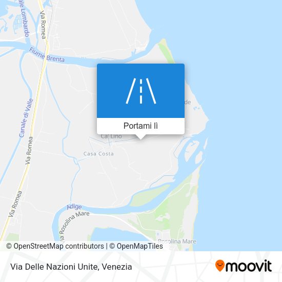 Mappa Via Delle Nazioni Unite
