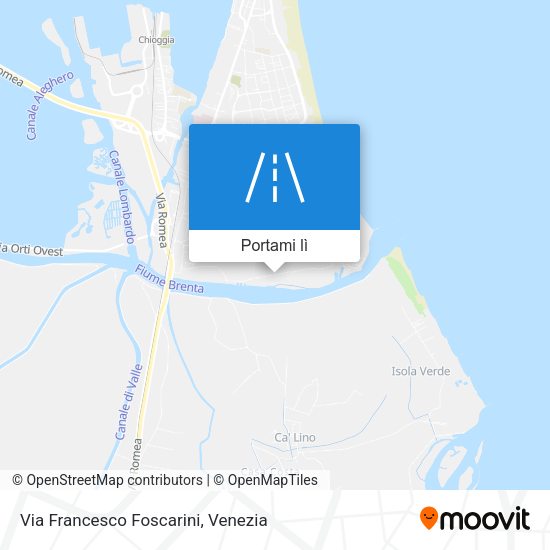 Mappa Via Francesco Foscarini