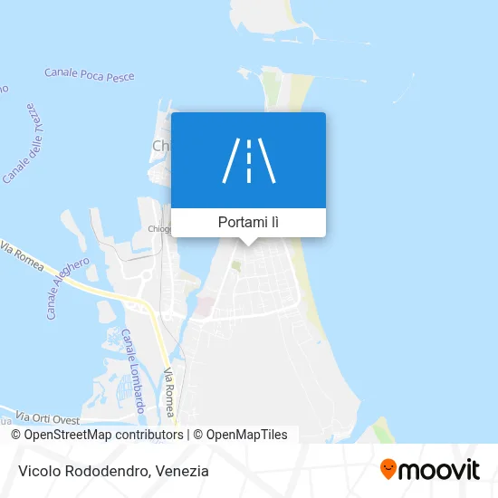 Mappa Vicolo Rododendro