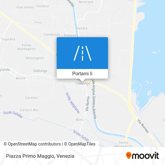 Mappa Piazza Primo Maggio