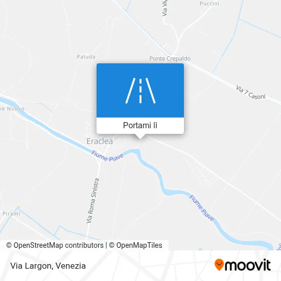 Mappa Via Largon