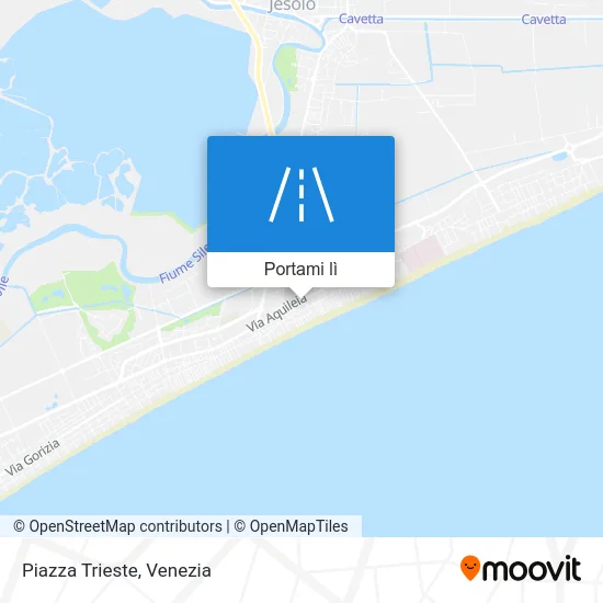 Mappa Piazza Trieste