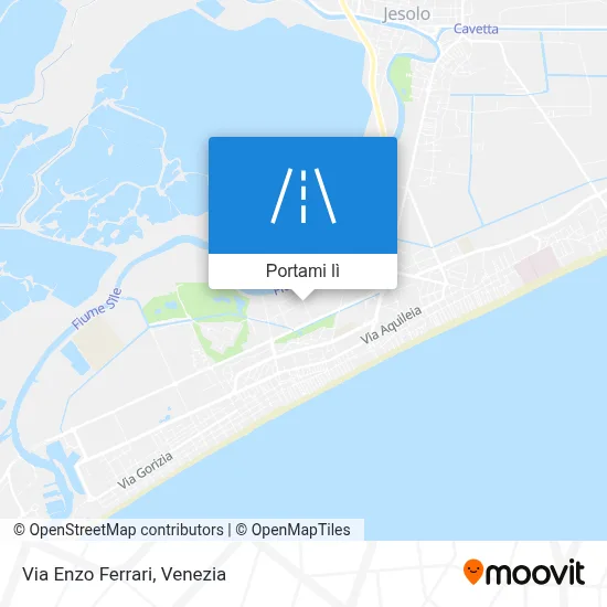 Mappa Via Enzo Ferrari