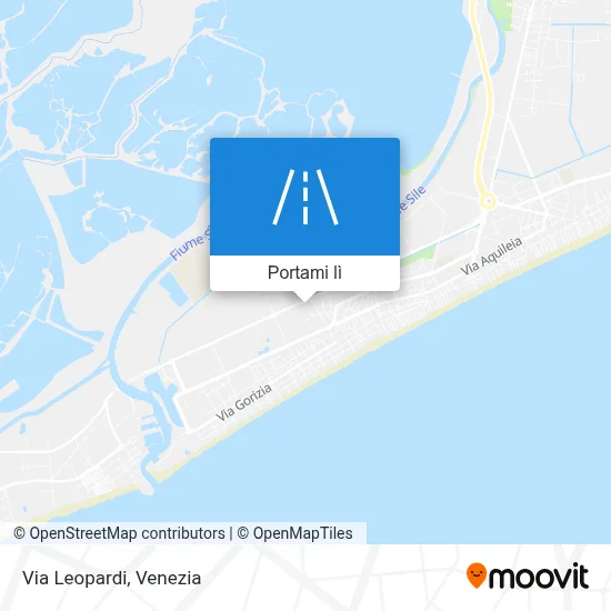 Mappa Via Leopardi
