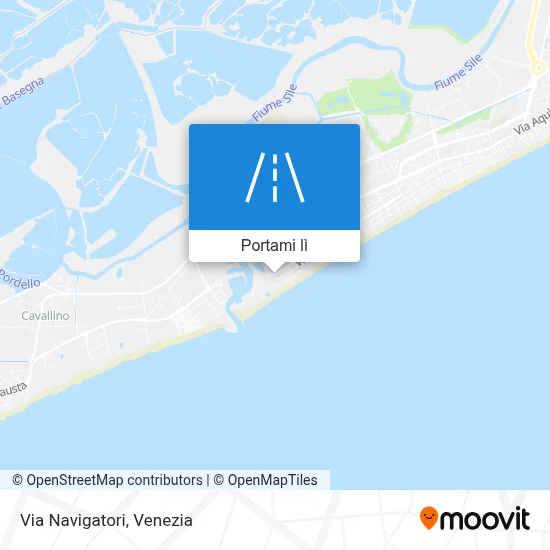 Mappa Via Navigatori