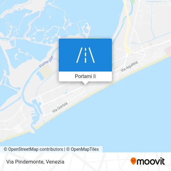 Mappa Via Pindemonte