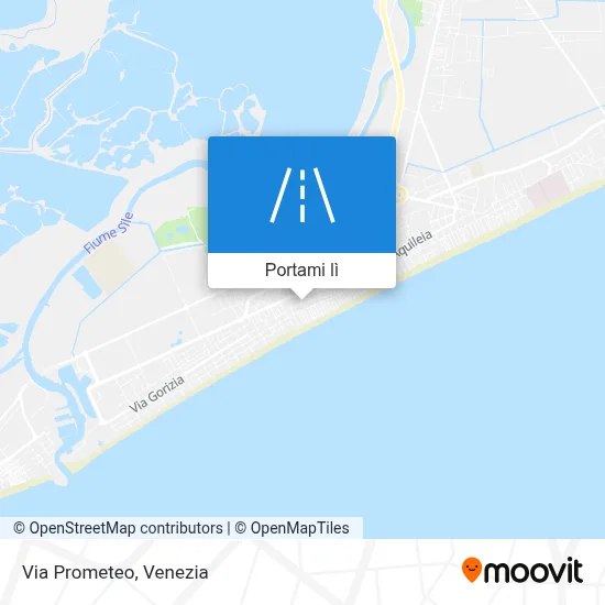 Mappa Via Prometeo
