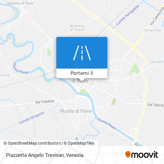 Mappa Piazzetta Angelo Trevisan