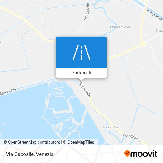 Mappa Via Caposile