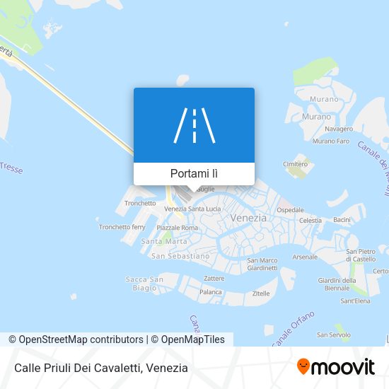 Mappa Calle Priuli Dei Cavaletti