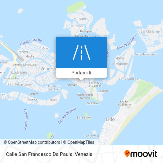 Mappa Calle San Francesco Da Paula