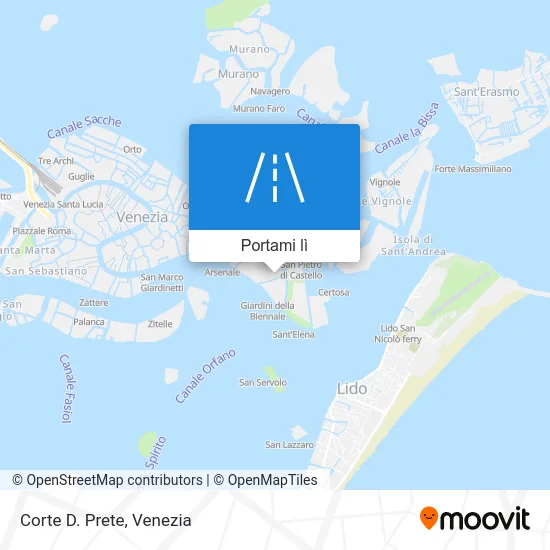 Mappa Corte D. Prete