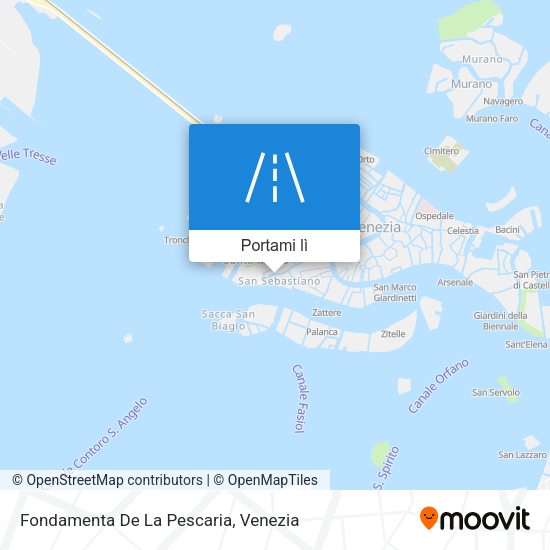 Mappa Fondamenta De La Pescaria
