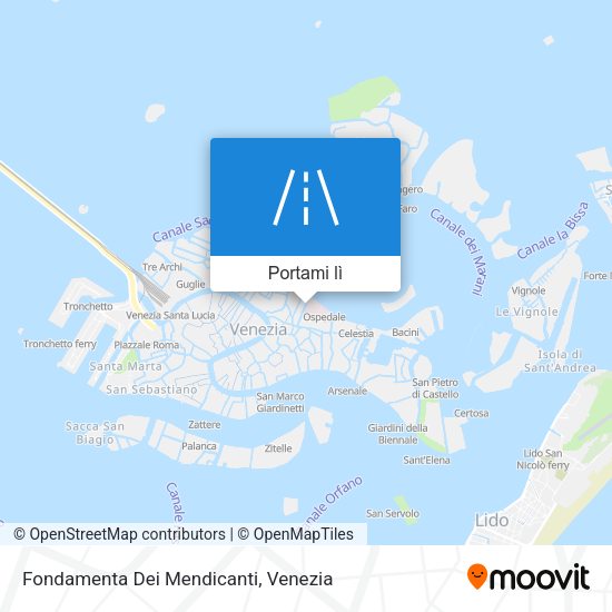 Mappa Fondamenta Dei Mendicanti