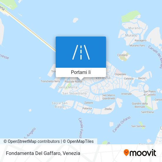 Mappa Fondamenta Del Gaffaro