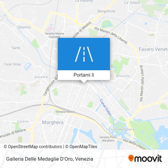 Mappa Galleria Delle Medaglie D'Oro