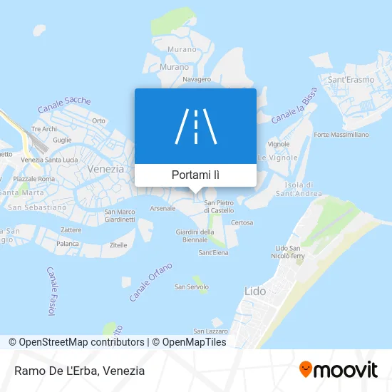 Mappa Ramo De L'Erba