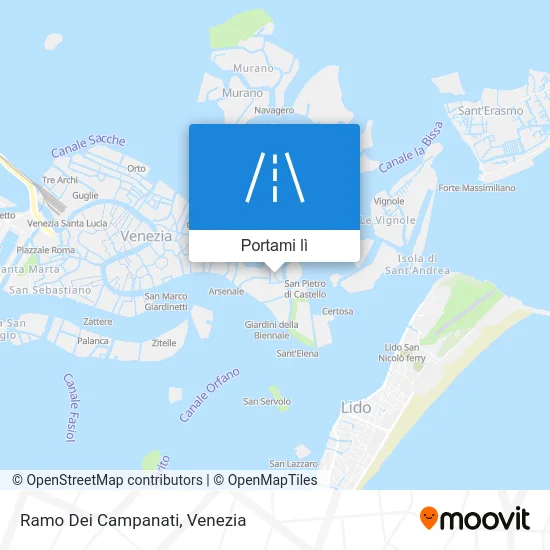 Mappa Ramo Dei Campanati
