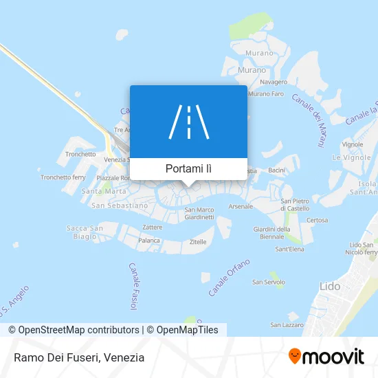 Mappa Ramo Dei Fuseri