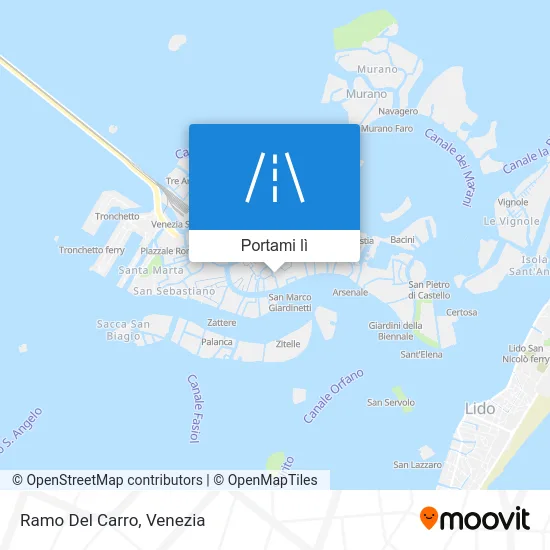 Mappa Ramo Del Carro