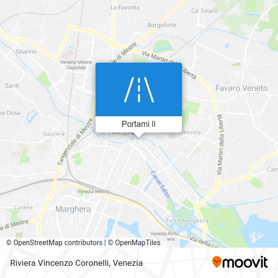 Mappa Riviera Vincenzo Coronelli