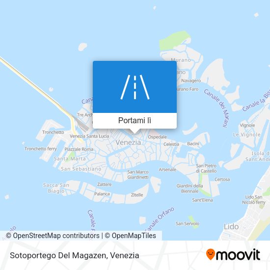 Mappa Sotoportego Del Magazen