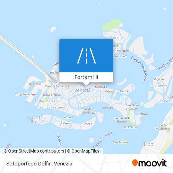 Mappa Sotoportego Dolfin