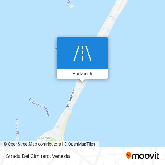 Mappa Strada Del Cimitero