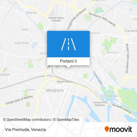 Mappa Via Premuda