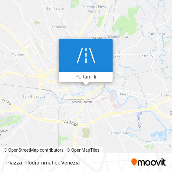 Mappa Piazza Filodrammatici