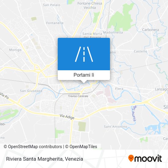 Mappa Riviera Santa Margherita