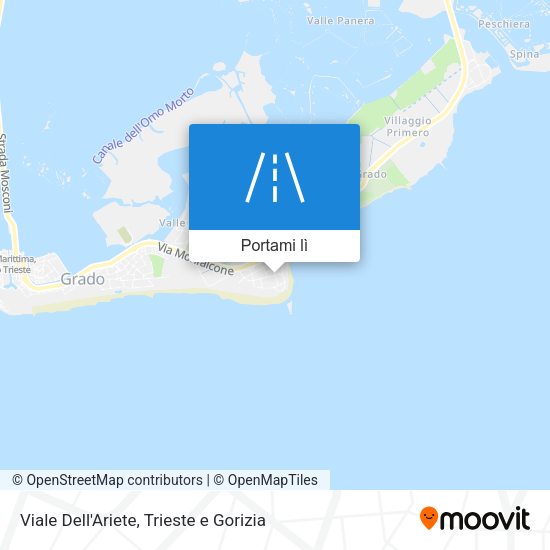 Mappa Viale Dell'Ariete