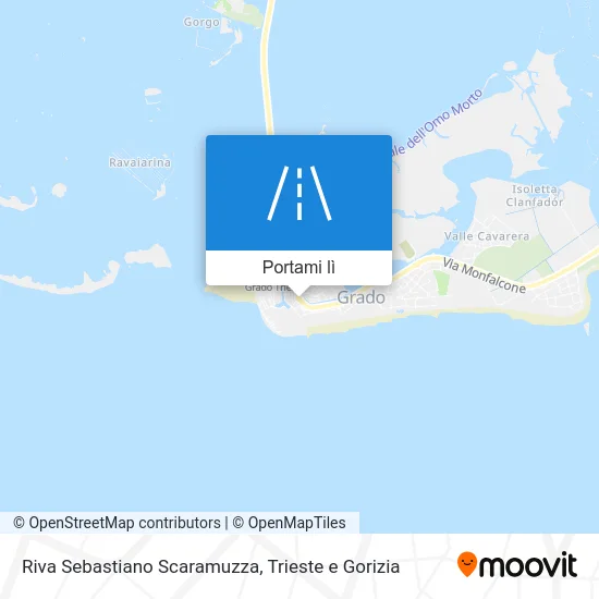 Mappa Riva Sebastiano Scaramuzza