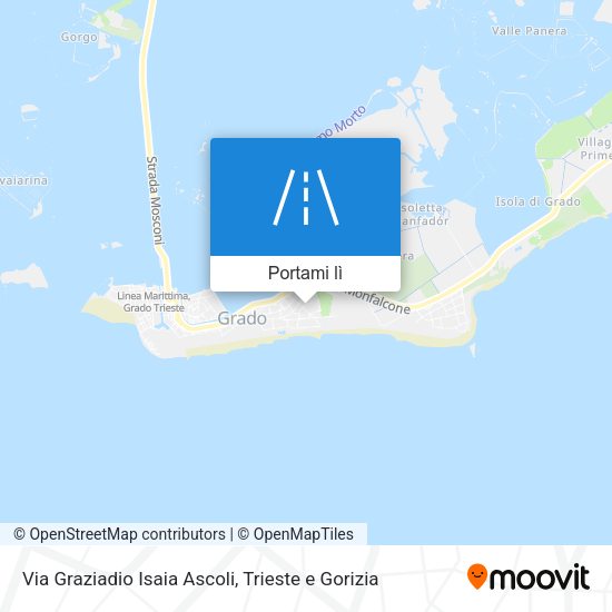 Mappa Via Graziadio Isaia Ascoli