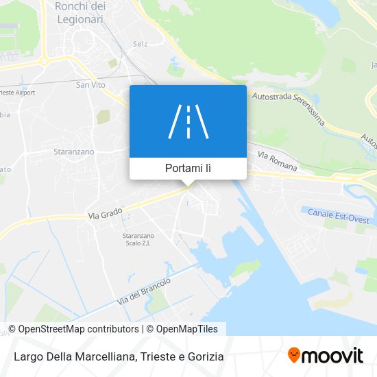 Mappa Largo Della Marcelliana