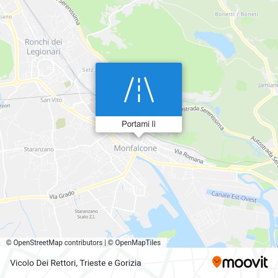 Mappa Vicolo Dei Rettori