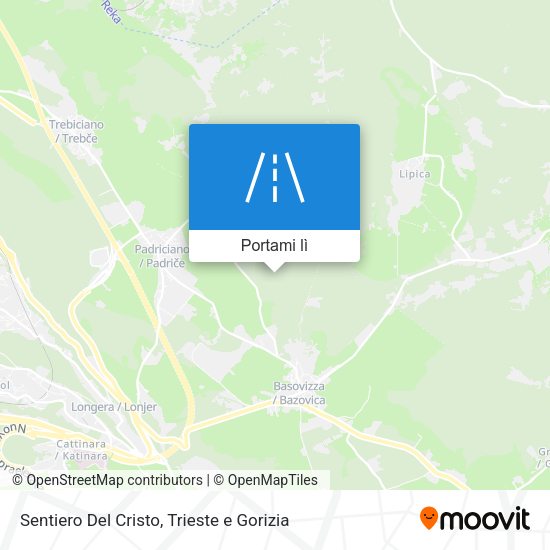Mappa Sentiero Del Cristo