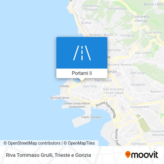 Mappa Riva Tommaso Grulli