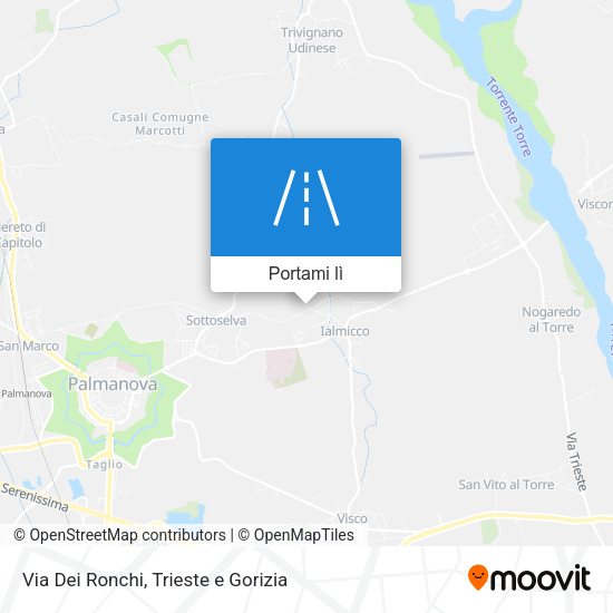 Mappa Via Dei Ronchi