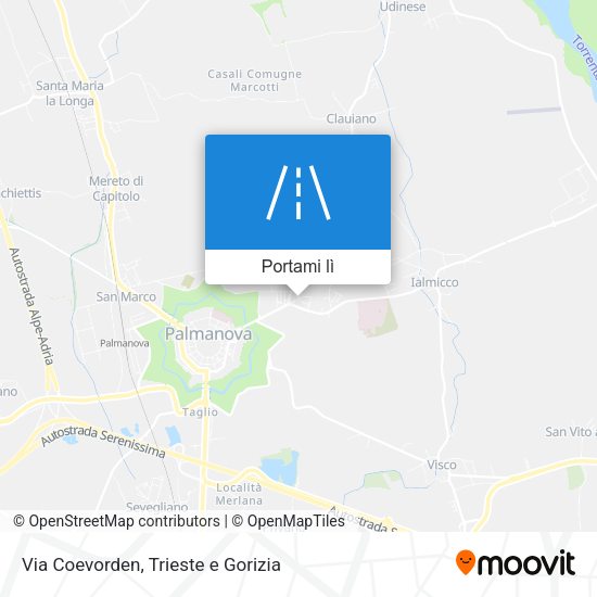 Mappa Via Coevorden