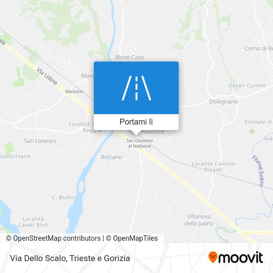 Mappa Via Dello Scalo