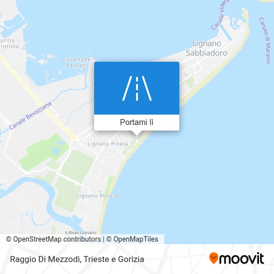 Mappa Raggio Di Mezzodì