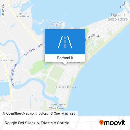 Mappa Raggio Del Silenzio